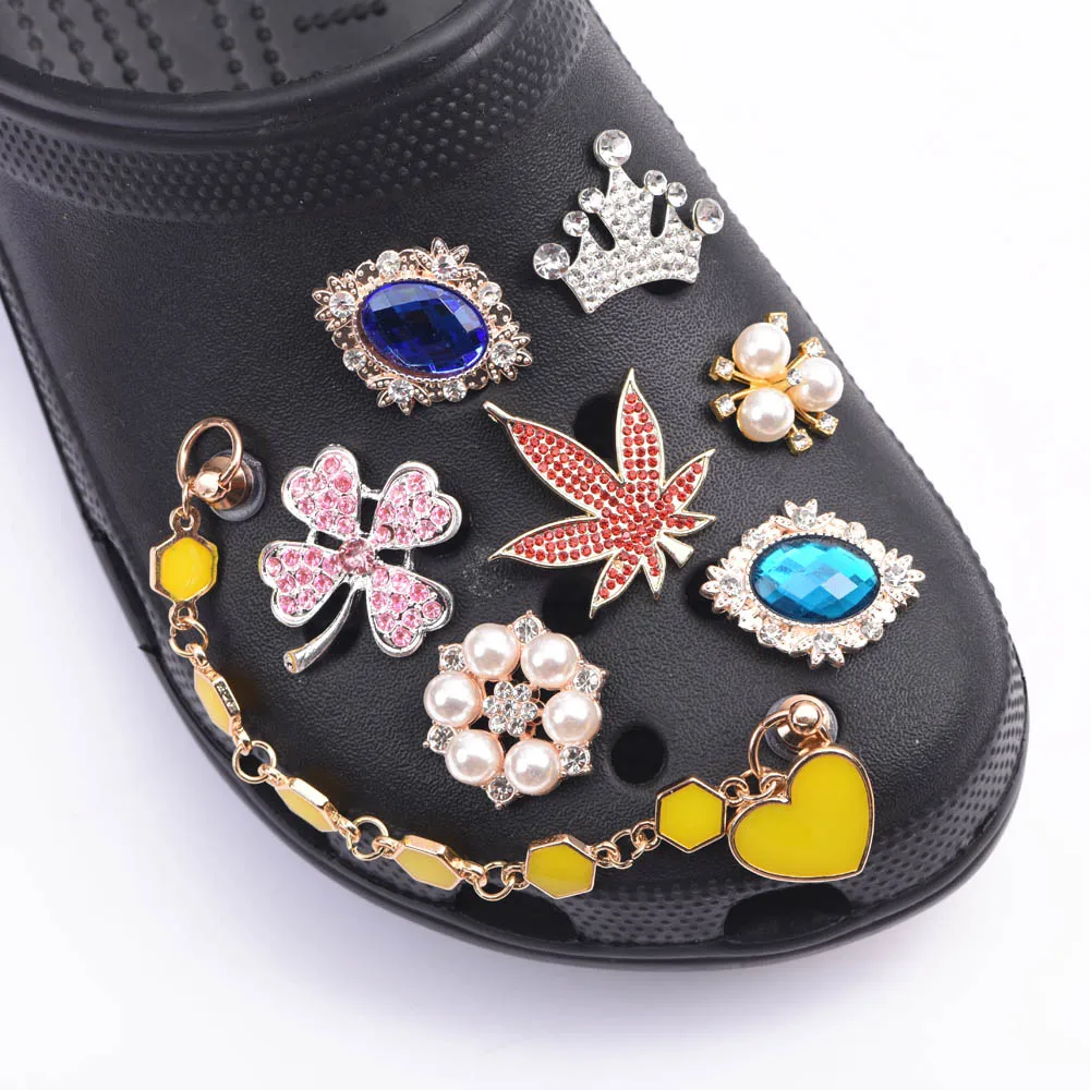 Bling Designer Clog Shoe Charms Wholesale Bulk Shoe Charms Accessories