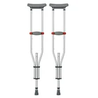 Aluminium Alloy Walking Stick Crutches Adjustable Crutch
