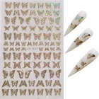 Nail Sticker Nail Art Nails 2020 New Fashion Glitter Butterfly DIY Nail Art Sticker DIY For Beauty Salon