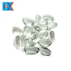 Natural broken recycled tumbles crystal stone diamond shape sea glass stones