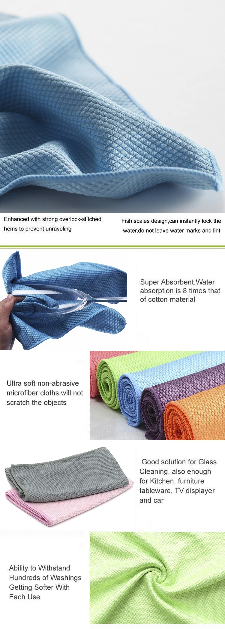 He Bei Fu Long China Household Product Microfiber Cleaning Wipes Car Washing Towels Microfiber Towel Microfibre Cleaning Cloths