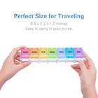 HTK007 2 Compartments Pill Metal Pill Box