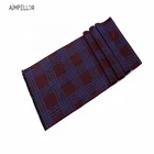Amazon Brand Aimpellor Fashion Men Designer 100% Viscose Rayon Scarf Plain OEM Handmade