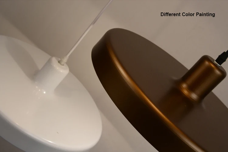 cheap price many colors aluminum indoor light dinning restaurant pendant light lamp E27 single pendant light