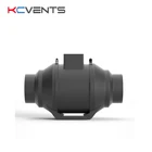 Silent inline fan for Indoor Axial airflow fans smoke extractor plastic exhaust air fan