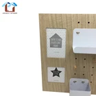 Home Decoration Display Hook Mdf Panel Pegboard