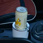 One cans mini truck refrigerator, one bottle mini fridge for truck
