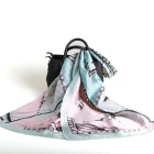 2019 new design factory wholesale new silk long scarf women ladies shawl