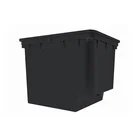 Square Pot Square Plastic Flower Pot Nft Channel Vertical Hydroponics Tomato Hydroponic Strawberry Dutch Bucket Indoor