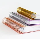 A4 2021 Daily Weekly Monthly Hardcover Cute School A4 A5 A6 B5 Custom Printing Spiral Diary Budget Agenda Planners