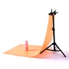 Aluminum Tripod with Cross Bar for Background Supporting T-Shape Stand PVC Backdrops Holder 40cm Extendable Height