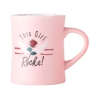 Rose Decal Ceramic Tableware Porcelain New Bone China Mug