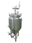 100L Stainless steel home brew conical beer production equipment fermenter