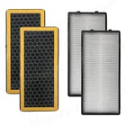 Replacement Filters Set Compatible with HoMedics PetPlus at-PETODR Filter and TotalClean at-OFL Filter for AT-PET01 AT-PET02