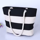 Fashionable Canvas Beach Bag Tote Casual Design Women Handbag