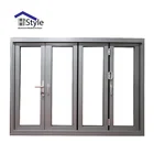 Cheap closer Bifold windows price/Aluminium Bifold window/glass Bifolding window