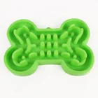 Hot Sale Attractive Fun Silicone Slow Eating Feeder Portable Pet Dog Bowl For Chew Proof
