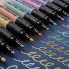China factory Wholesale MultiColor Fade Resistant Valve structure Acrylic Paint Marker pen set