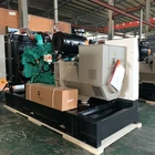 Super power open type 200kva air cooled generator diesel slient type diesel generator