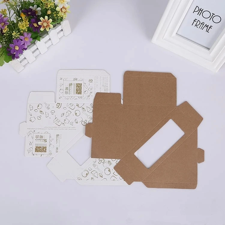 disposable food grade paper triangle sandwich box