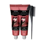 Red Hair Dye Colorful Hair Dye Natural Organic Red Henna Hair Color Lotion Permanent Hair Dye Cream