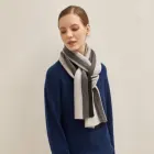 2019 Mongolian pure cashmere knitted shawl scarf for women ladies in autumn winter
