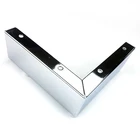 Company Desk Office Chair Sofa Legs Polishing Right Angle Bracket Metal Sofa Base