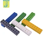 ABS toy Plastic build block 10*2 Large 20 Dots DIY Block Build Toy Plastic Build Block Toy For Kid Educational Toy