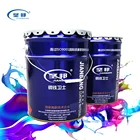 Anti-mildew and waterproof interior latex paint with strong adhesion