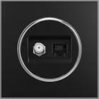 Standard Tv Tv Wall Socket Songri European Standard SAT TV TEL Socket Outlet Electric Wall Sockets