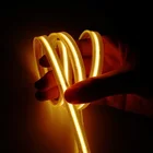 CRI 90 waterproof 512/528 chips led flexible cob strip light DC12v 24v no spot led linear lights cob led strip