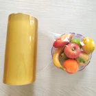 clear pvc food packaging plastic film wrap