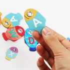 UCMD Educational Kits Magnetic Fishing Game Toys Children Fish Cognition Educational Toys