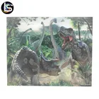 Dinosaur 40*40cm Lenticular 3D Printing Pictures 3D Effect Dinosaur Wall Poster