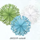 Paper Fan New Type Top Sale Custom Paper Decoration Cardboard Fan