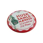 Custom Metal Button Badge with Safety Pin for Clothes