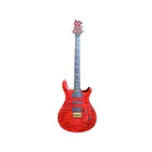 PRS Custom 24 6 strings Electric Guitar in red color