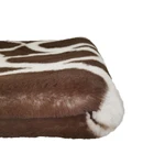 100% polyester custom fabric knit printing winter faux fur fabric for clothing