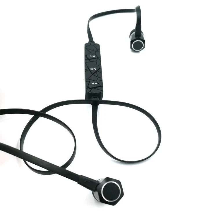 Classic Magnetic Attraction Blue tooth Earphone with Build-in Mic Metallic Popular Earbuds For Wholesale - ANKUX.COM