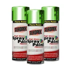 OEM excellent quality spray paint 400ml diy black color brilliant fluorescent