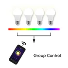 Tuya App Connected 9W 10W Colour Changing Voice Group Controlled Smart WiFi Bulb LED Light for Google Home
