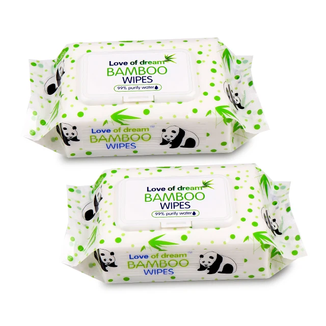 Bamboo Wet Wipes Baby Wipes 