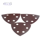 Aluminium oxide triangle garnet abrasive Sand paper sheet for polishing wood and metal