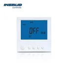 White housing LCD screen programmable timer for heating control