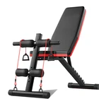Foldable Strength Training Fitness Equipment Bench Press Barbell Bed Squat Rack Gym Weight Lifting Bench