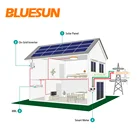 安いグリッドソーラー + エネルギー + システム 10kw ソーラー空調 10kw 15kw 20kw ソーラー空調システム