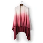 Quality scarf lady autumn winter jacquard long plain cashmere shawl