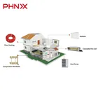 PHNIX R410A Bomba De Calor De China Inverter Air To Water Air Conditioner Heat Pump House Heating