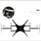 Cheap Universal Tilting Plasma fixed lcd tv mount for 14''-55'' display