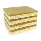 Wholesale household cleaning coconut fiber complex cellulose sponge